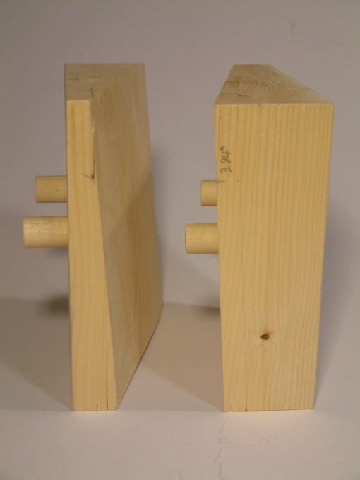 Side View of Spacer Blocks