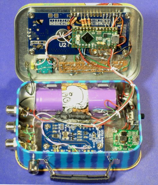 Arduino-Si5351 Signal Generator Interior